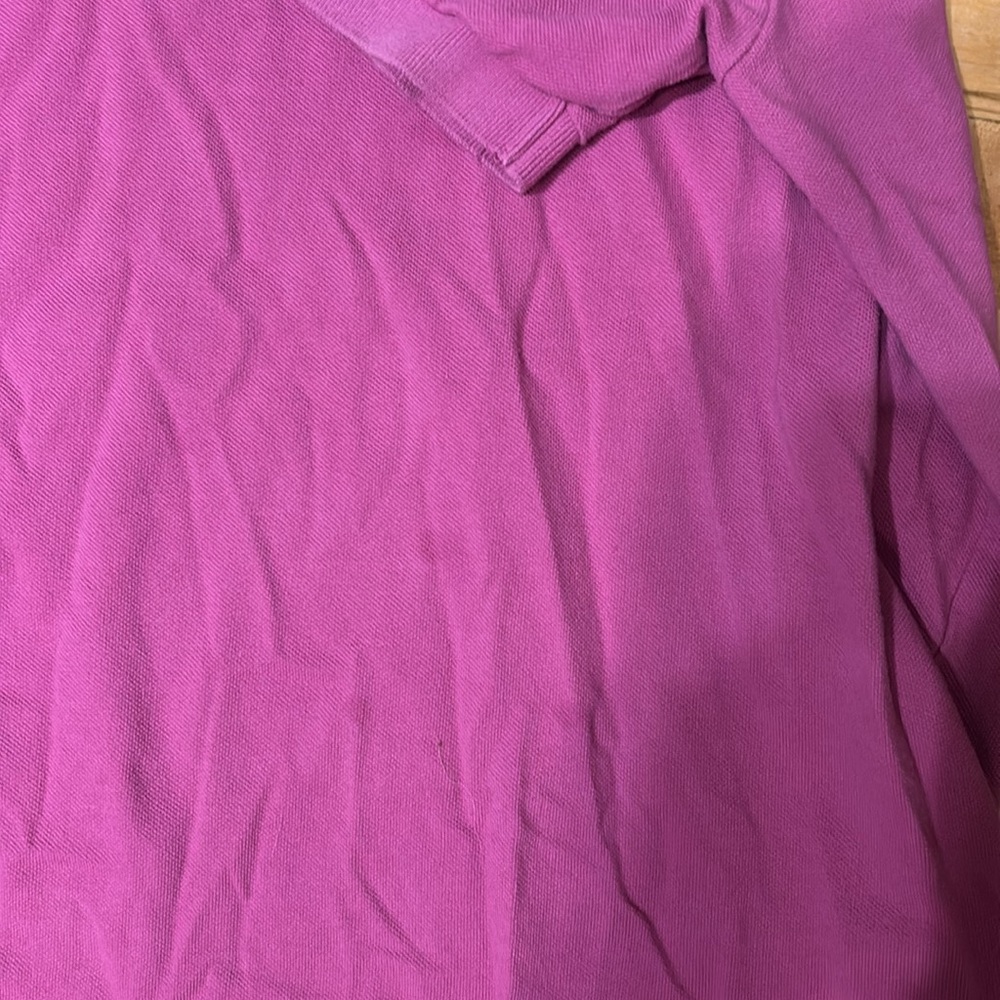 Pink 2 button polo - Picture 5 of 7